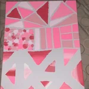 Pink Shape Painting